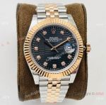 VRF Rolex Datejust 2 Grey Motif dial 904l watch Clone 2836 Movement